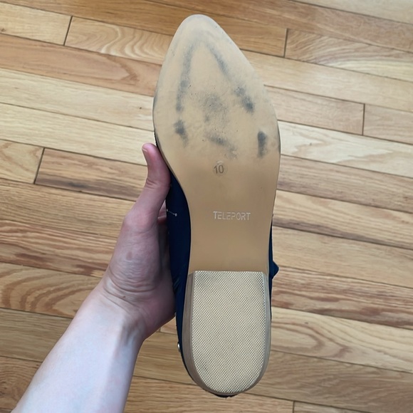 Navy Booties with Silver Constellation Detail - Picture 6 of 6